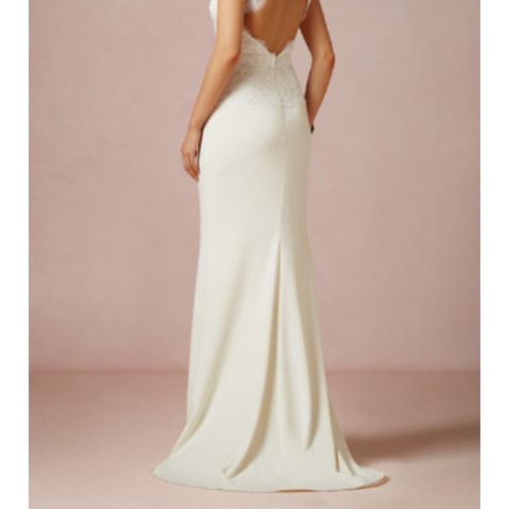 BHLDN x Badgley Mischka Wedding Dress - Picture 4 of 12